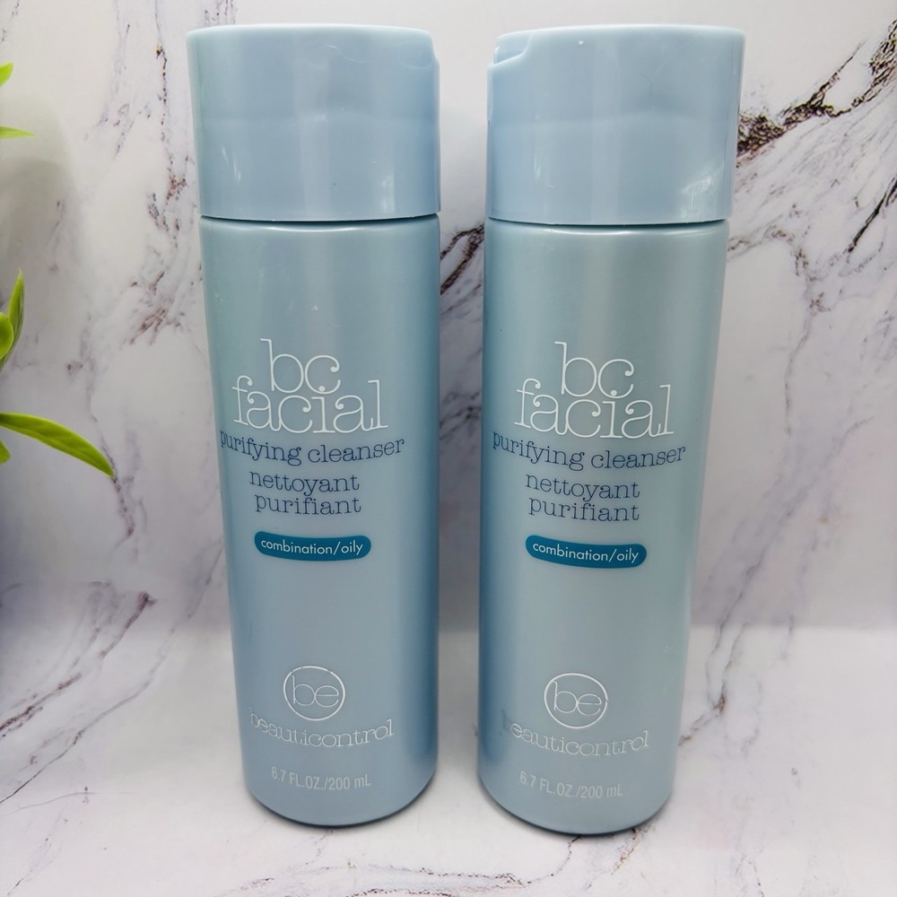 Lot 2-BeautiControl BC Facial Purifying Cleanser Combination Oily Discontinued